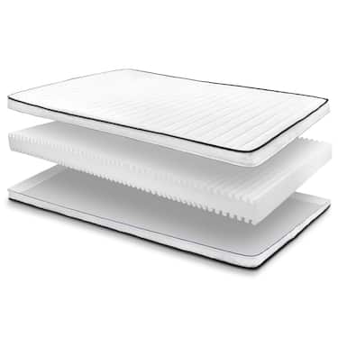 Komfortný penový matrac Supportho Basic 140 x 200 cm, výška 16 cm, stupeň tuhosti H2/H3