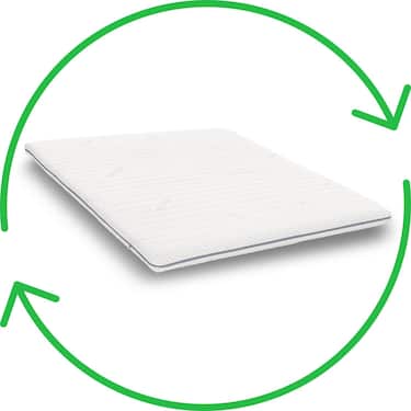 Топпер із холодної піни Supportho Premium Topper 180 × 200 см, H3, висота 8 см, ступінь жорсткості H3, з антибактеріальним чохлом