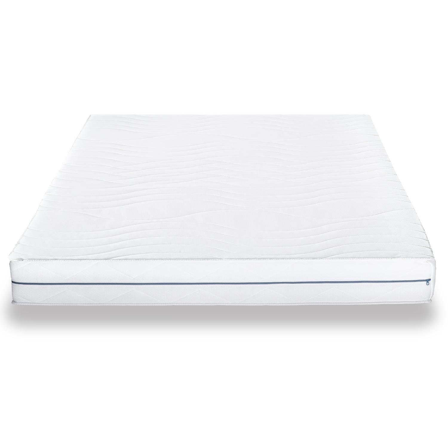 Ergonomic mattress 180x200 cm 7-zone Supportho Premium, height 18 cm, firmness level H2/H3 + 2 x CloudComfort Basic microfiber bed set 135 x 200 cm + 80 x 80 cm