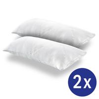 2 x CloudComfort visco-elastisch comfort slaapkussen 40 x 80 cm