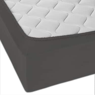 Castell Jersey Baumwoll Spannbettlaken dunkeltaupe 90 x 190 - 100 x 200 cm