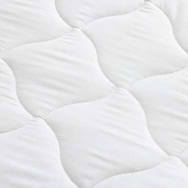 Cold foam topper CloudComfort Cool 120 x 200 cm H2/H3, height 7 cm, firmness level H2/H3, 7-zone topper with summer and winter side