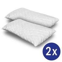 2 x polštář CloudComfort Basic s gelovými vločkami 40 x 80 cm