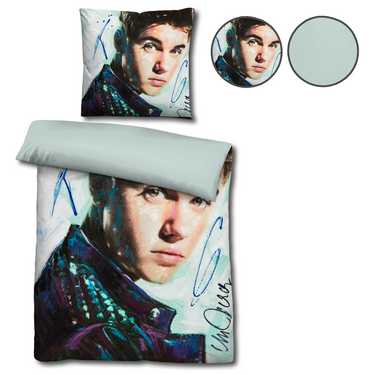 Castell microfiber reversible bed linen Justin Bieber by Sid Maurer 135 x 200 + 80 x 80 cm