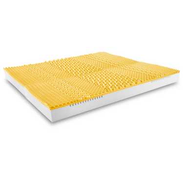 Saltea vâscoelastică cu 7 zone Sleezzz Smart 180 x 200 cm, înălțime 18 cm, nivel de fermitate H3 cu spumă cu memorie cu aer