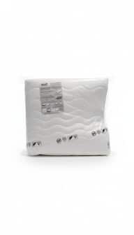 Online-Retoure 2,5 cm Komfortschaumtopper Sleezzz® Basic 120 x 200 cm mit 7-Zonen-Wellensteppung und Eckgummis