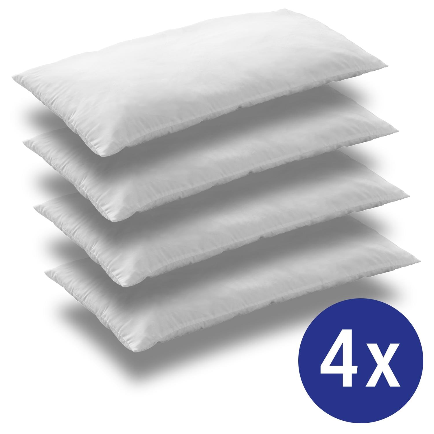 Σετ 4 μαξιλαριών μικροϊνών CloudComfort Basic 40 x 80 cm