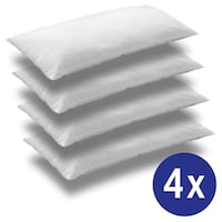 4 x Μαξιλάρι μικροϊνών CloudComfort Basic 40 x 80 cm