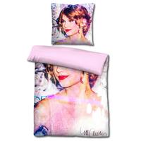 Castell microfibre linge de lit réversible Taylor Swift de Sid Maurer 135 x 200 + 80 x 80 cm