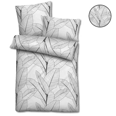 Mikrofaser Seersucker Bettwäsche 135 x 200 + 80 x 80 cm + 40 x 80 cm 3-teilig