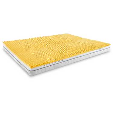 7-zone visco-elastisch matras Sleezzz Smart 180 x 200 cm, hoogte 18 cm, hardheidsniveau H3 met luchtgeheugenschuim