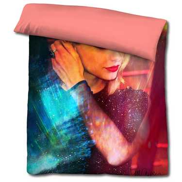 Castell microfiber reversible bed linen Taylor Swift by Sid Maurer 155 x 220 + 80 x 80 cm