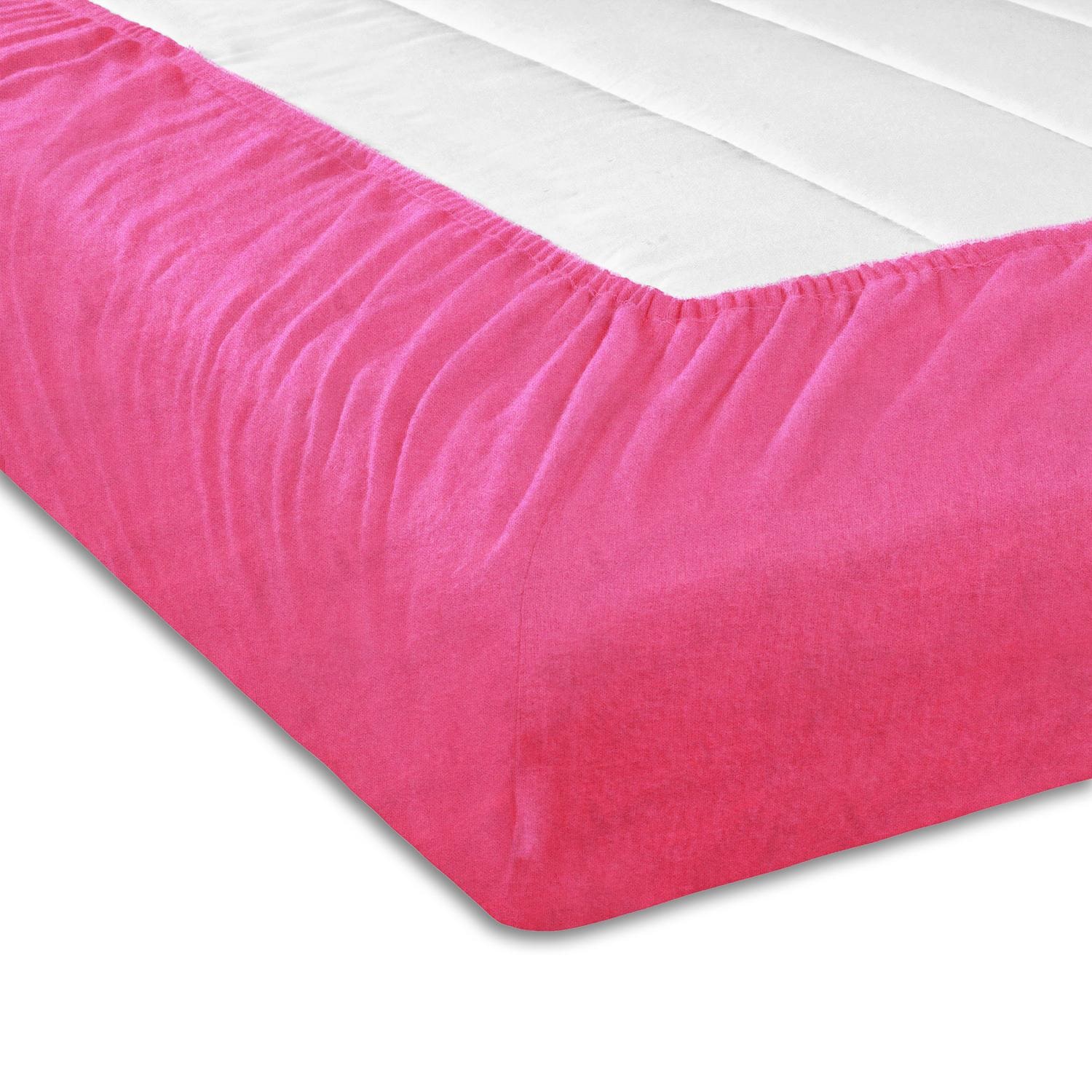Setex Feinbiber спално покривало, розово, 90 x 200 см, комплект от две бройки