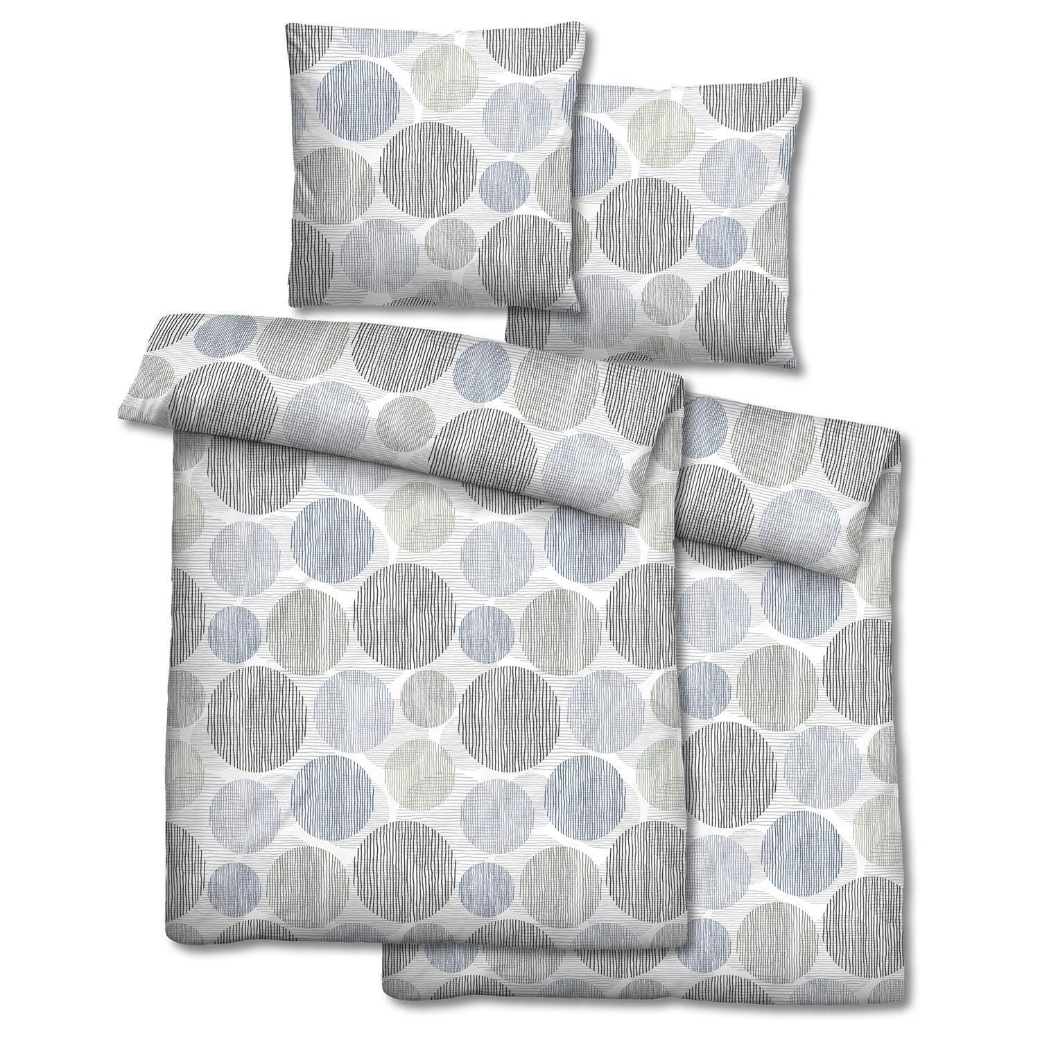 Double pack Castell microfiber bed linen 135 x 200 + 80 x 80 cm