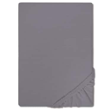 Castell prestieradlo z mikrovlákna interlock jersey tmavosivé 90 x 190 - 100 x 200 cm