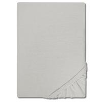 CloudComfort Basic fitted sheet jersey stretch silvergrå 90 x 190 - 100 x 200 cm