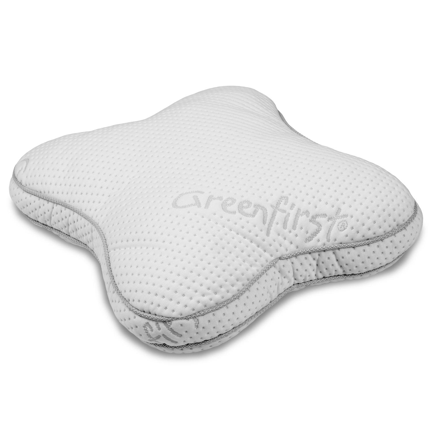 2 x Sleezzz® premium gel foam contour and stomach sleeper pillows