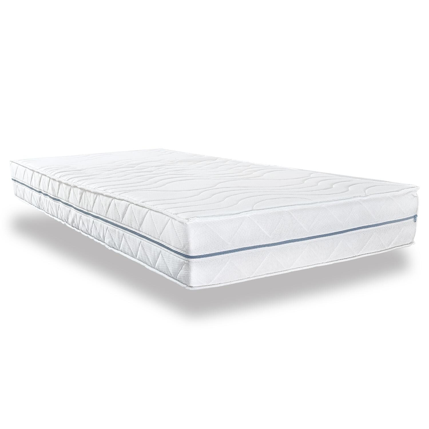 Orthopädische Kaltschaummatratze Supportho Premium 90 x 200 cm, Höhe 18 cm, Härtegrad H2/H3, Twin-Set