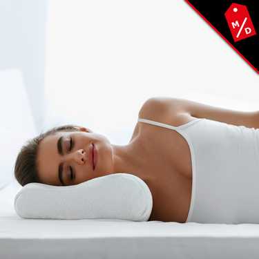 Comfort foam mattress K10 80 x 200 cm, height 10 cm, firmness level H3 + Sleezzz® Smart cuddly blanket 140 x 200 cm