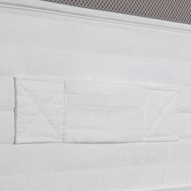 7-зонний ергономічний пружинний матрац Sleezzz Diamond T1000 90 x 200 см, висота 23 см, рівень жорсткості H2/H3, 1000 пружин/2 м² + наматрацник / наматрацник 90 x 200 см