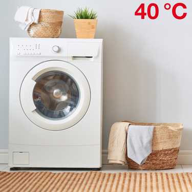 Lot de deux CloudComfort Basic linge de lit réversible noir/blanc 135 x 200 + 80 x 80 cm