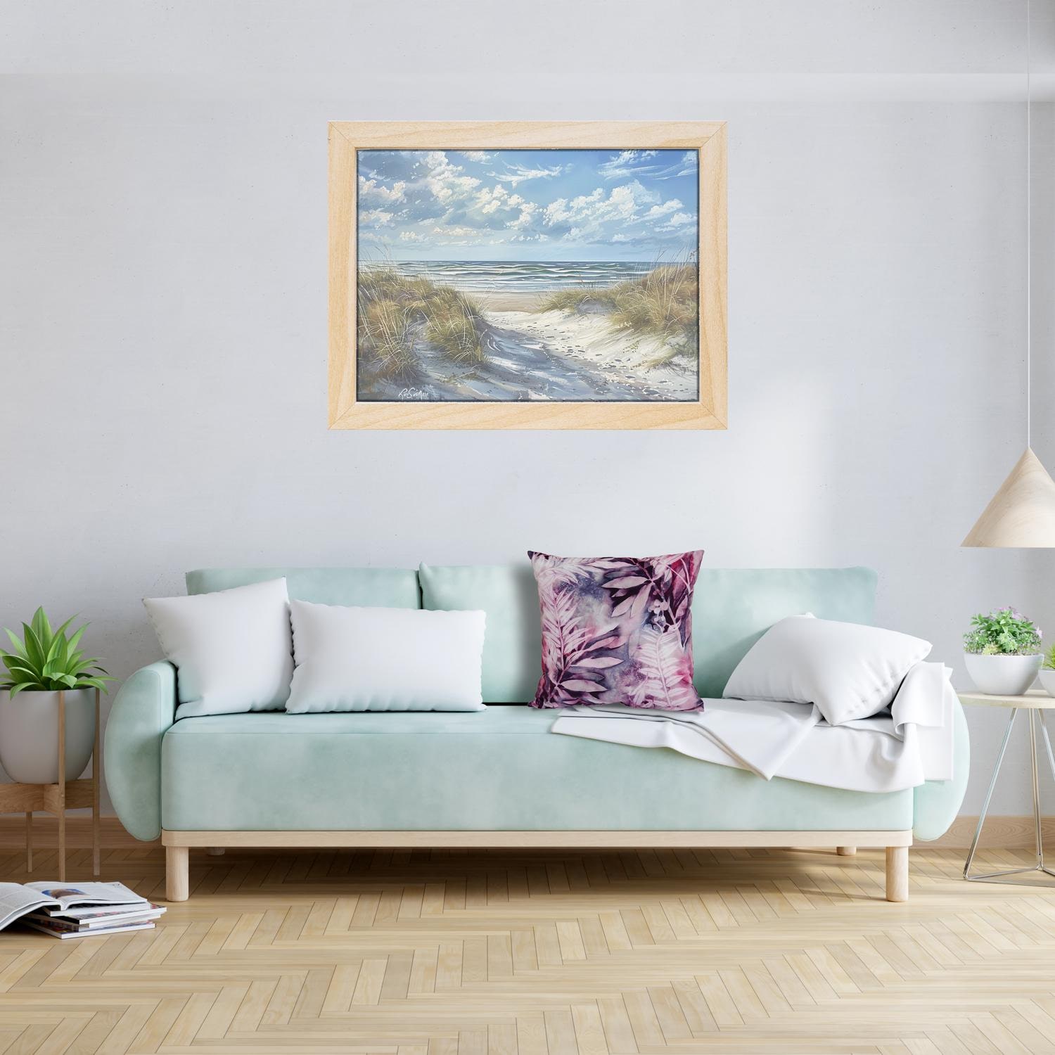 2 x decorative cushion pink jungle 50 x 50 cm