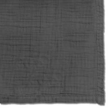 Sleezzz® muslin blanket black 150 x 200 cm