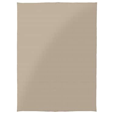 Baumwoll Waffelpiqué Decke beige 150 x 200 cm