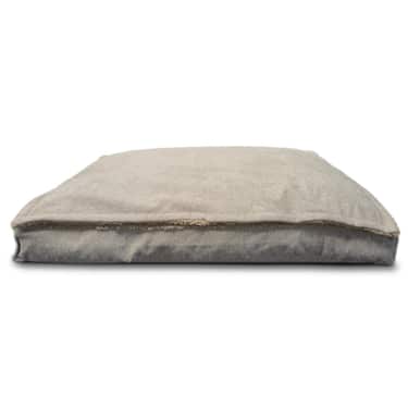 100 x 70 x 10 cm Gelflocken Hundematte Größe L mit abnehmbarer Decke