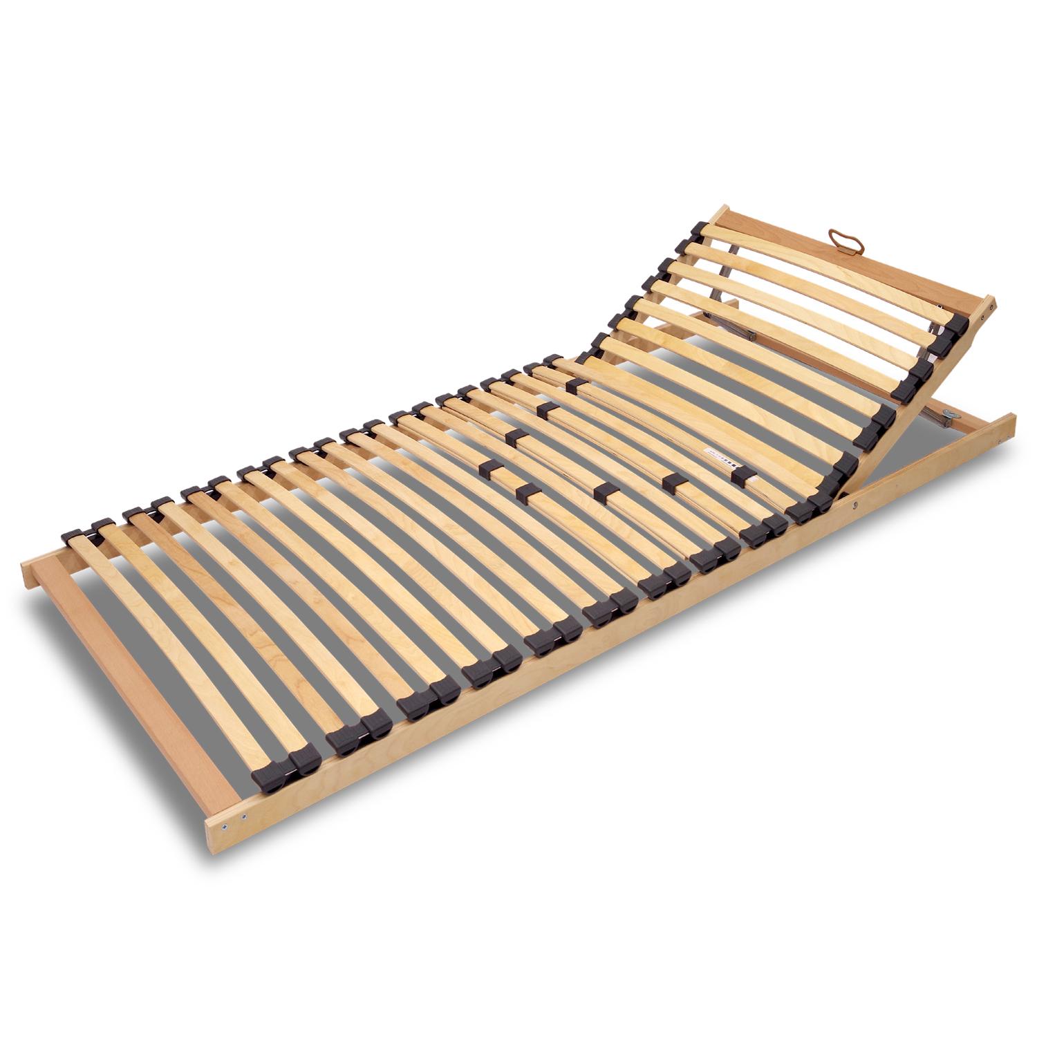 Supportho slatted frame 90 x 200 cm with adjustable head section