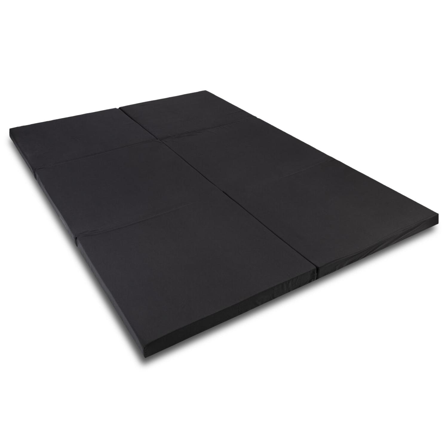 CloudComfort Basic double guest folding mattress 140 x 195 cm can be used as a single bed, double bed and seat
