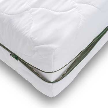 Online-Retoure 7 Zonen Taschenfederkernmatratze Sleezzz Smart 80 x 200 cm, Höhe 21 cm, Härtegrad H2/H3