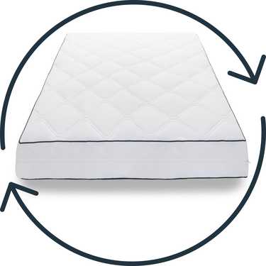 7-zone Sleezzz Superior mattress 120 x 200 cm, height 21 cm, firmness level H3/H4