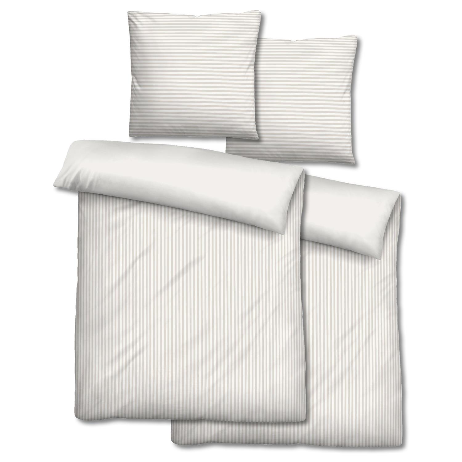 Double pack Castell cotton satin bed linen 135 x 200 cm + 80 x 80 cm