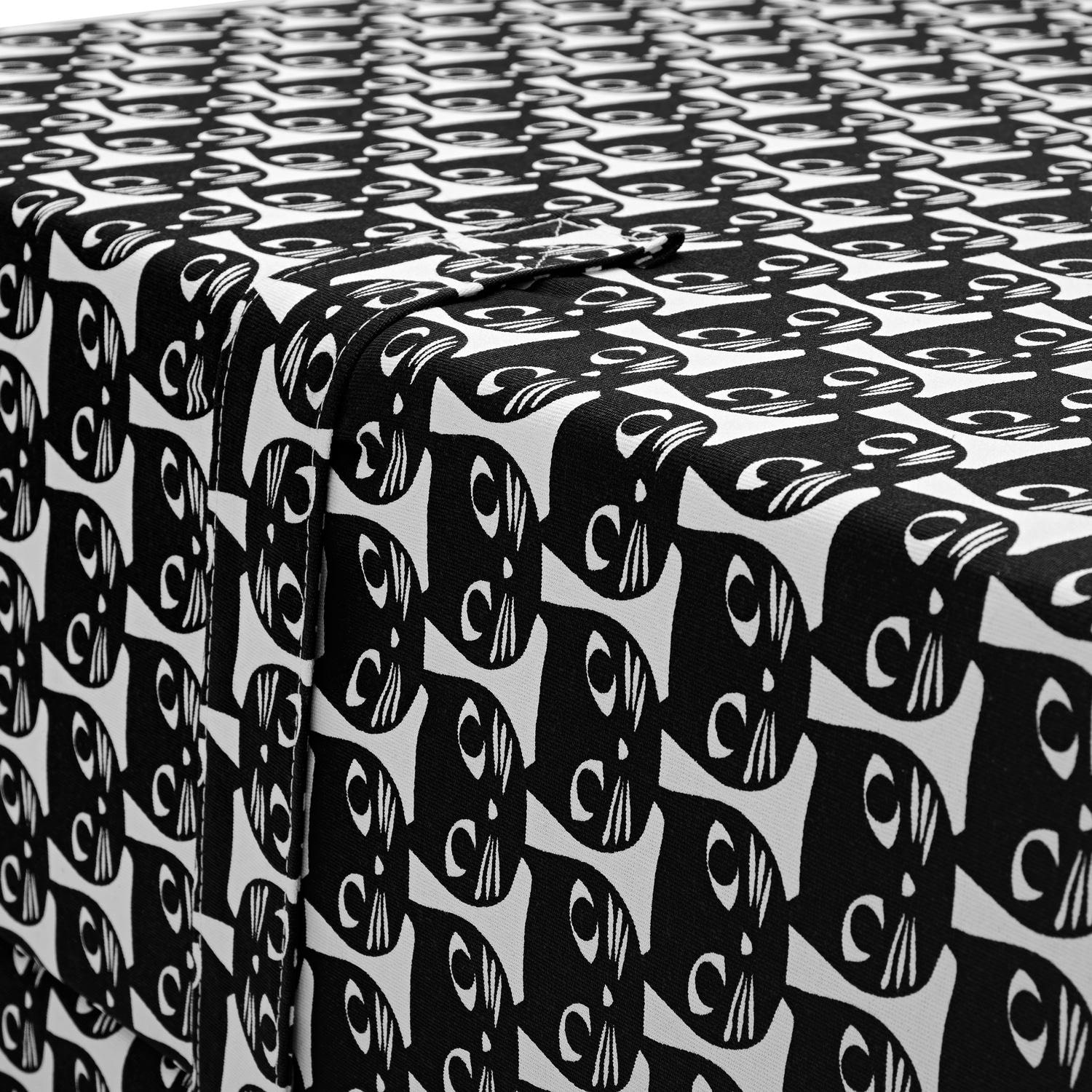 Cover in detail – CloudComfort Basic folding mattress 70 x 195 cm cat pattern