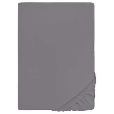 Castell hoeslaken bever donkergrijs 90 x 190 - 100 x 200 cm dubbele verpakking