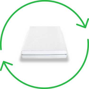 Ergonomic mattress 90x200 cm 7-zone Supportho Premium, height 18 cm, firmness level H2/H3