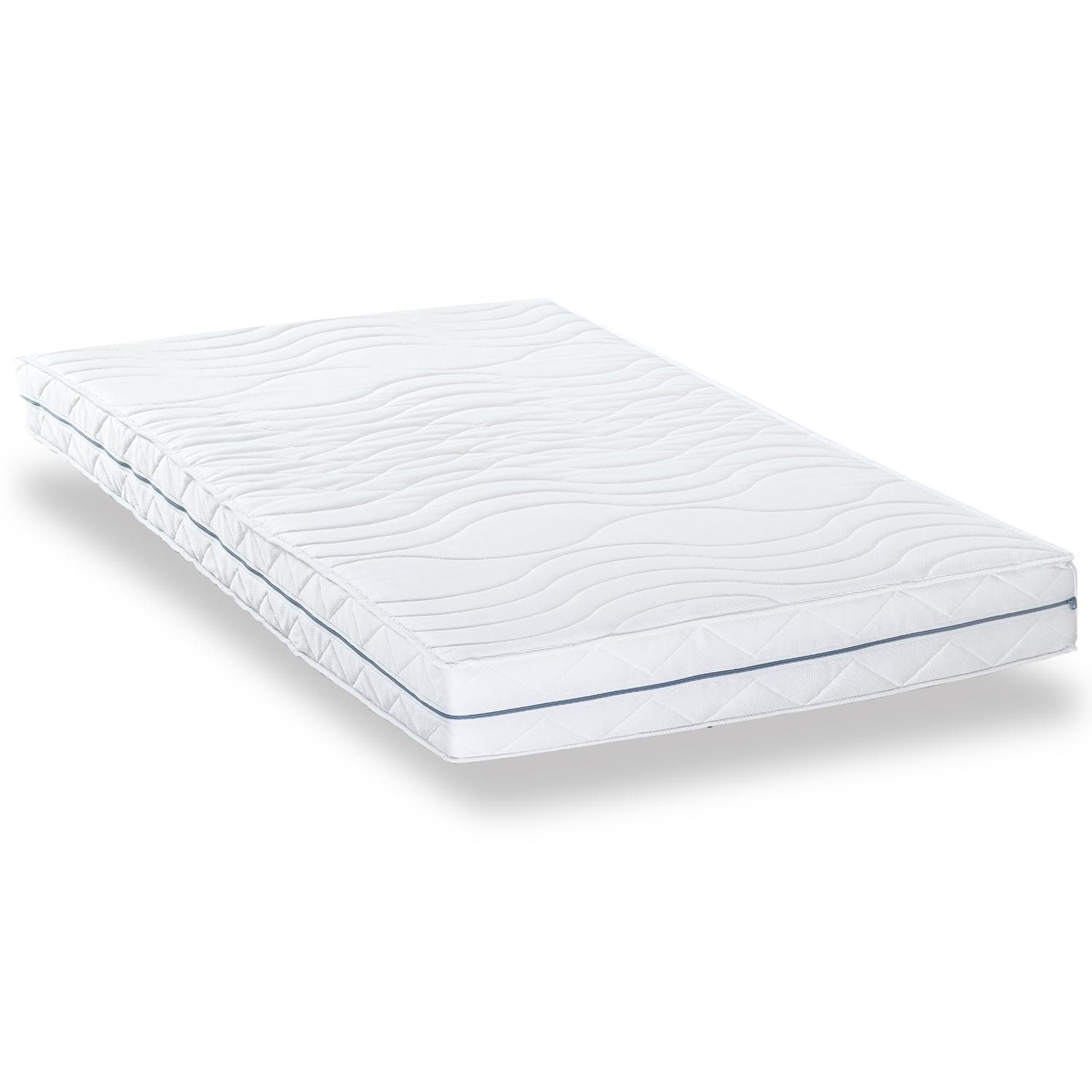 Ergonomic mattress 180x200 cm 7-zone Supportho Premium, height 18 cm, firmness level H2/H3 + 2 x CloudComfort Basic microfiber bed set 135 x 200 cm + 80 x 80 cm
