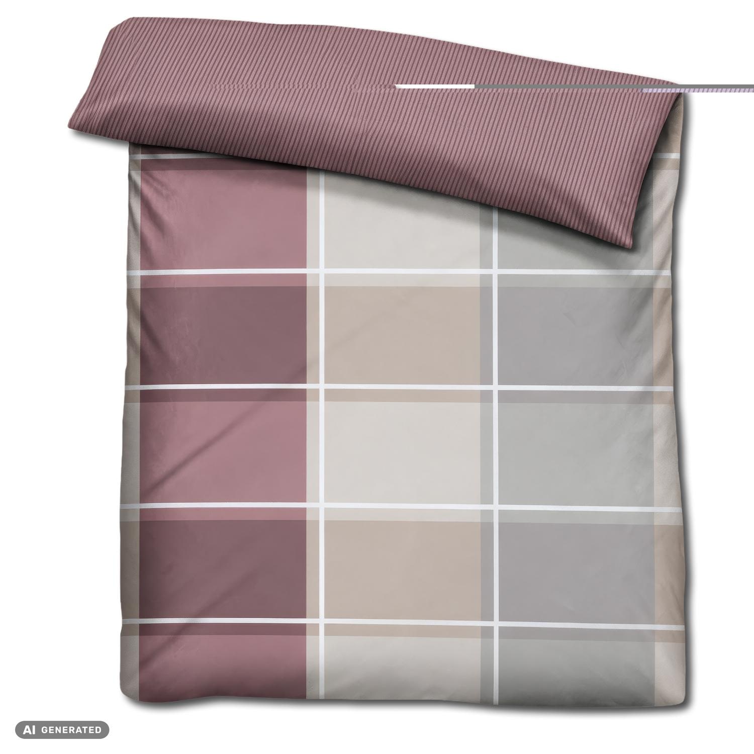Mikrokiust satiinist voodipesu kaheosaline komplekt 140 x 200 cm + 70 x 90 cm