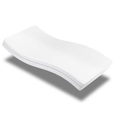 Ergonomische Kaltschaummatratze Supportho Premium 100 x 200 cm, Höhe 18 cm, Härtegrad H2/H3, Twin-Set