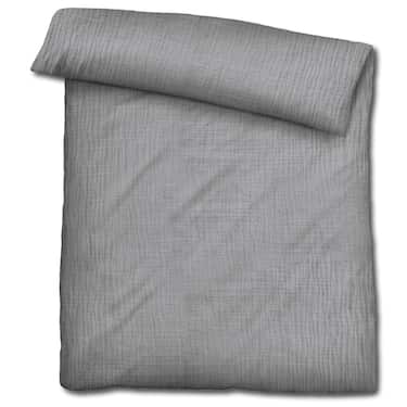 Dubbelpak Sleezzz® neteldoek grijs 155 x 220 cm + 80 x 80 cm