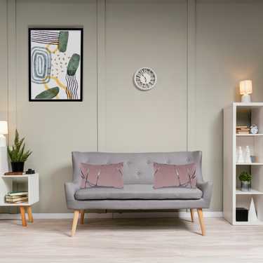 Dekokissen rosé 30 x 50 cm