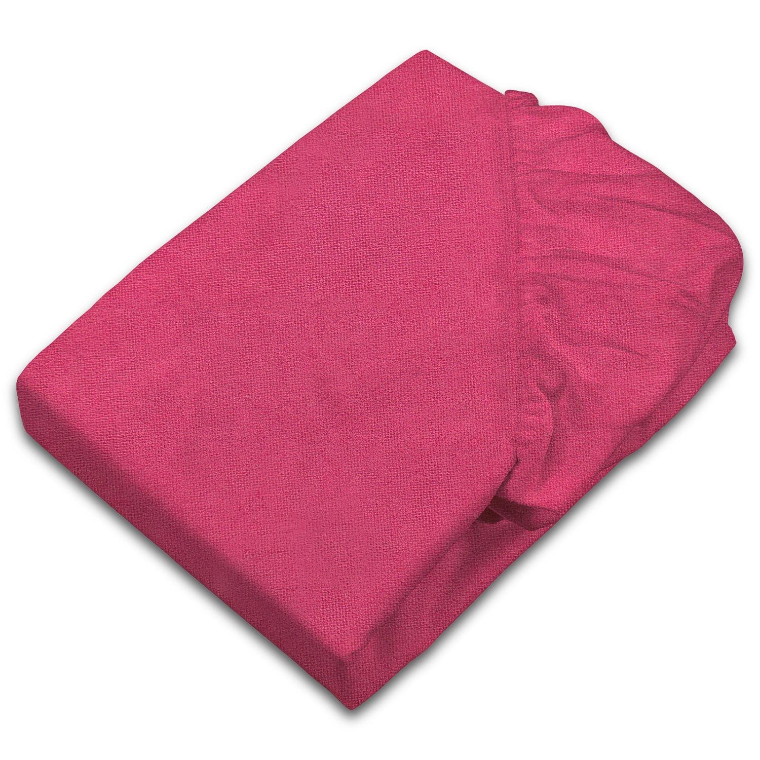 Setex Feinbiber спално покривало, розово, 90 x 200 см, комплект от две бройки