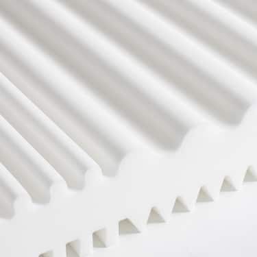 K16 kaldskummadrass 90 x 200 cm + overmadrass / overmadrass 90 x 200 cm