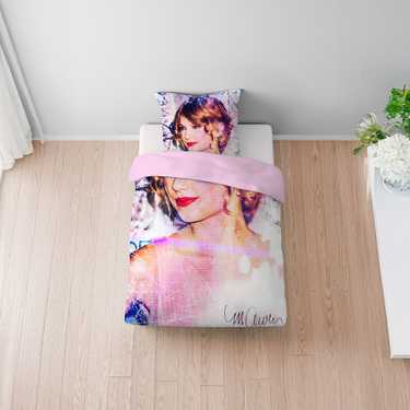 Castell microfiber reversible bed linen Taylor Swift by Sid Maurer 135 x 200 + 80 x 80 cm