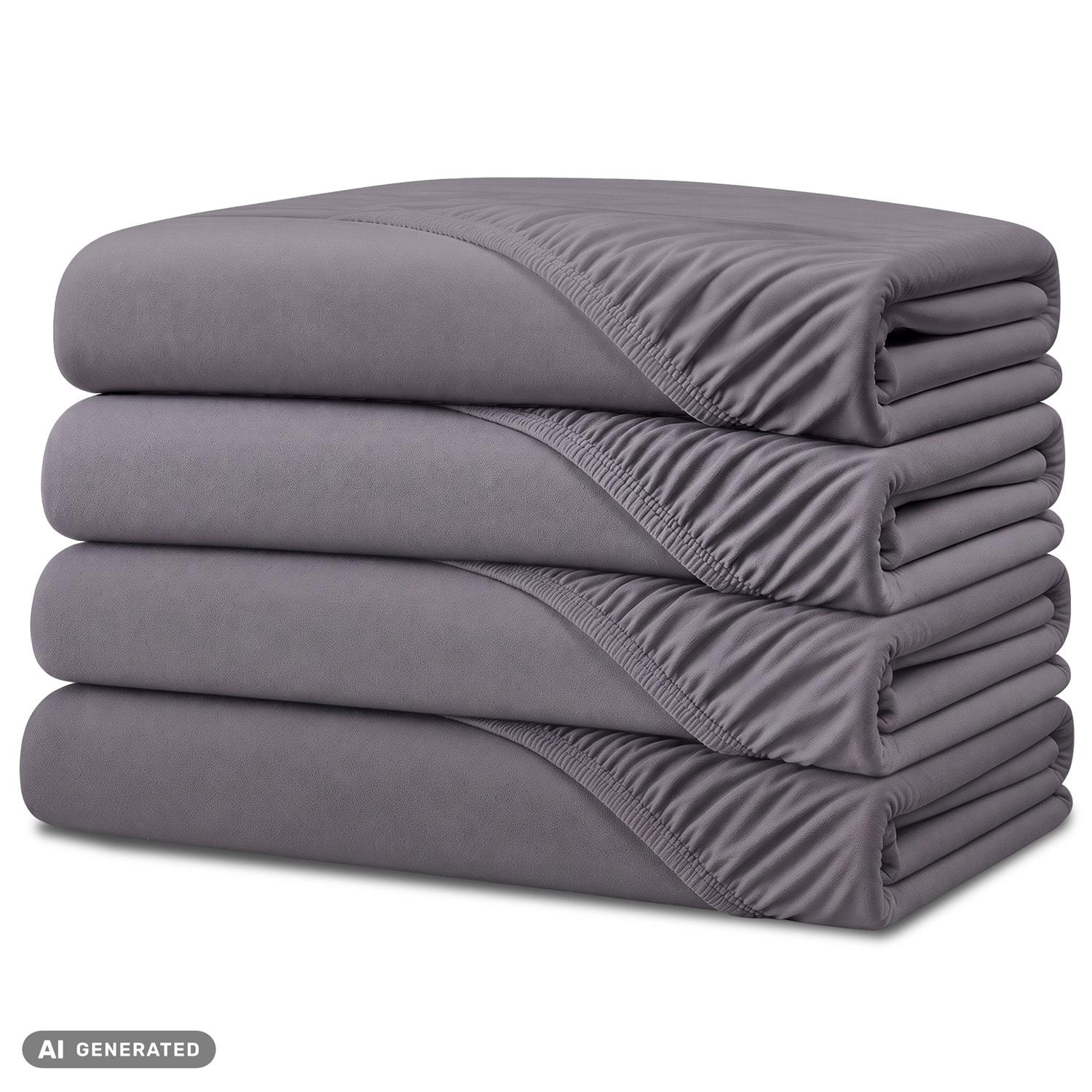 Talvine voodipesu antratsiit 140 x 190 - 160 x 200 cm, 4 tk pakendis.