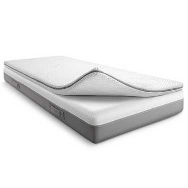Nakładka z zimnej pianki Supportho premium 80 x 200 cm H3, wysokość 9 cm, stopień twardości H3 z pokrowcem antybakteryjnym