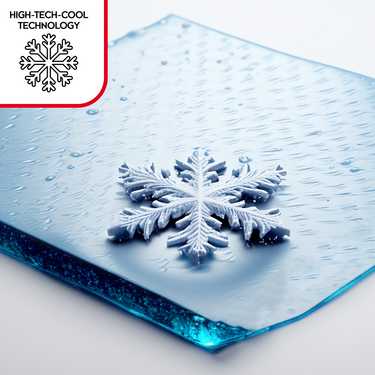 CloudComfort Basic Oreiller en flocons de gel 40 x 80 cm