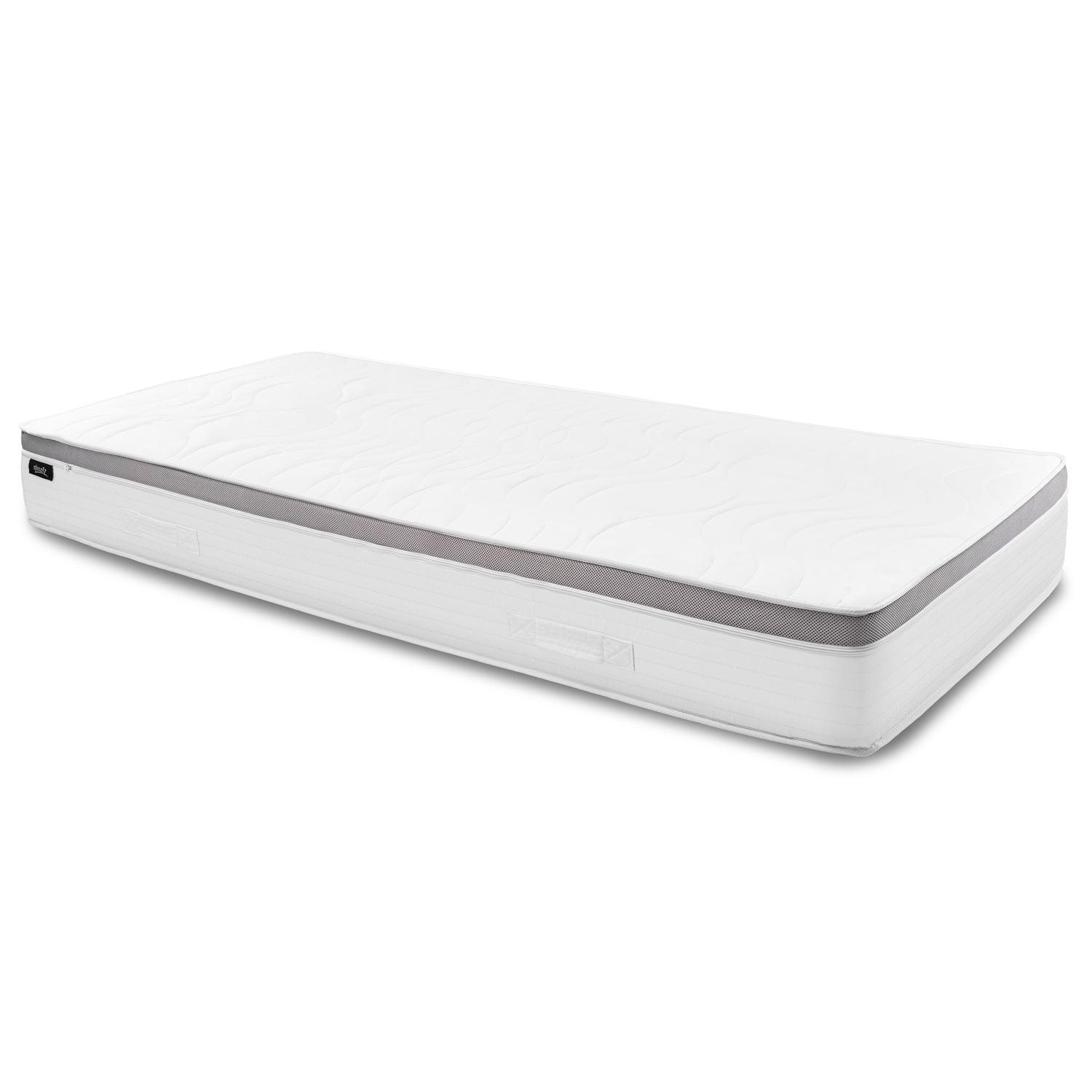 View – Sleezzz® Diamond T1000 pocket spring mattress 90 x 200 cm H2/H3 + mattress topper 90 x 200 cm