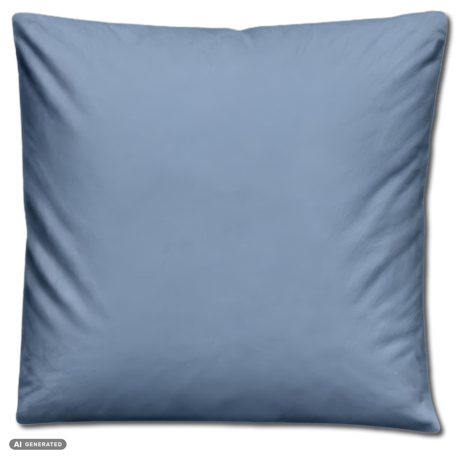 Conjunto duplo de roupa de cama Cloud Comfort em cetim de mako, 135 x 200 cm + 80 x 80 cm